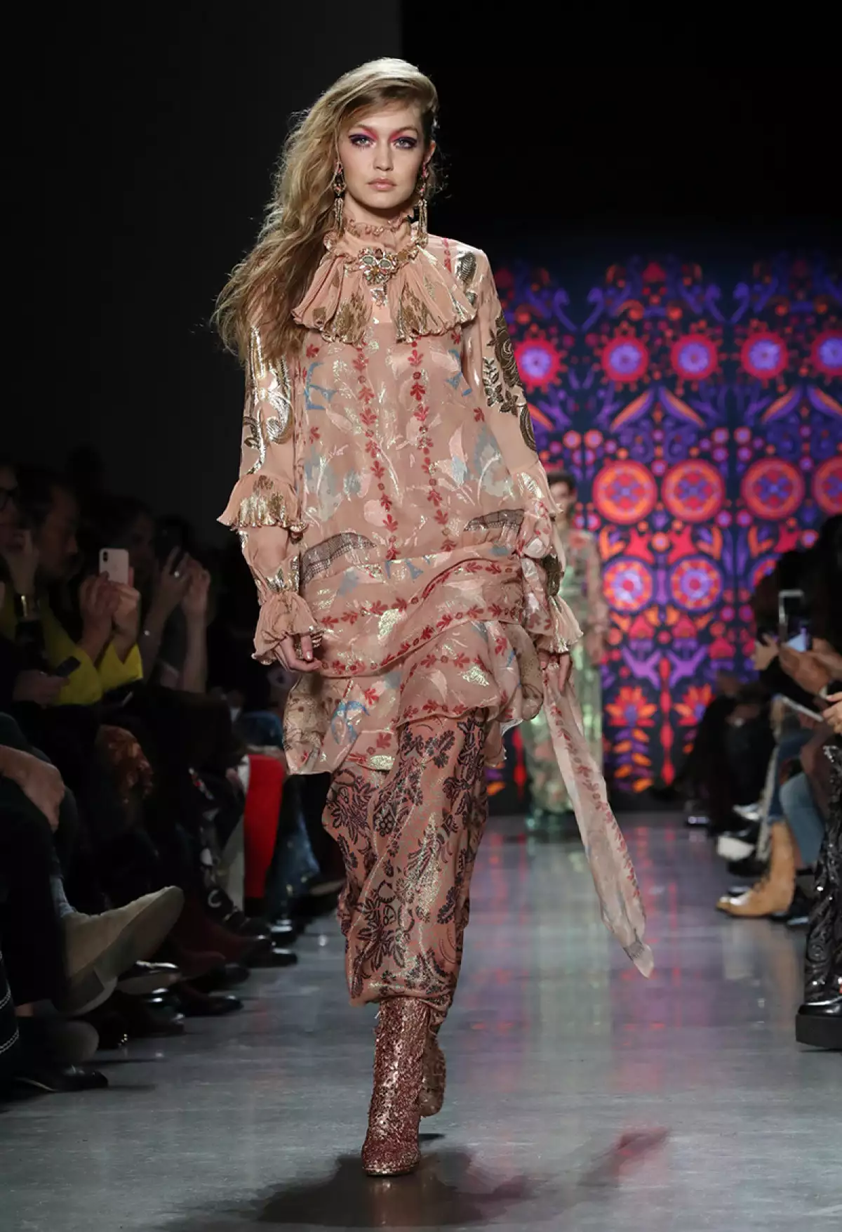 Anna Sui show, Runway, Fall Winter 2018, New York Fashion Week, USA - 12 Feb 2018