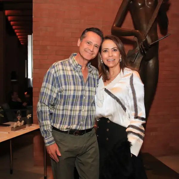 Franco González y Lupita Villarreal 