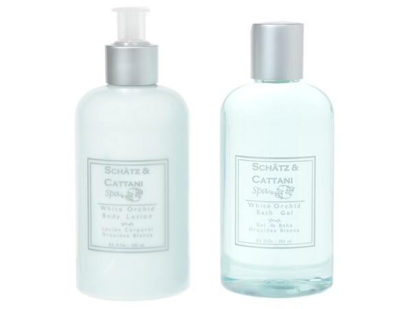 Set de baño Schätz & Cattani White Orchid