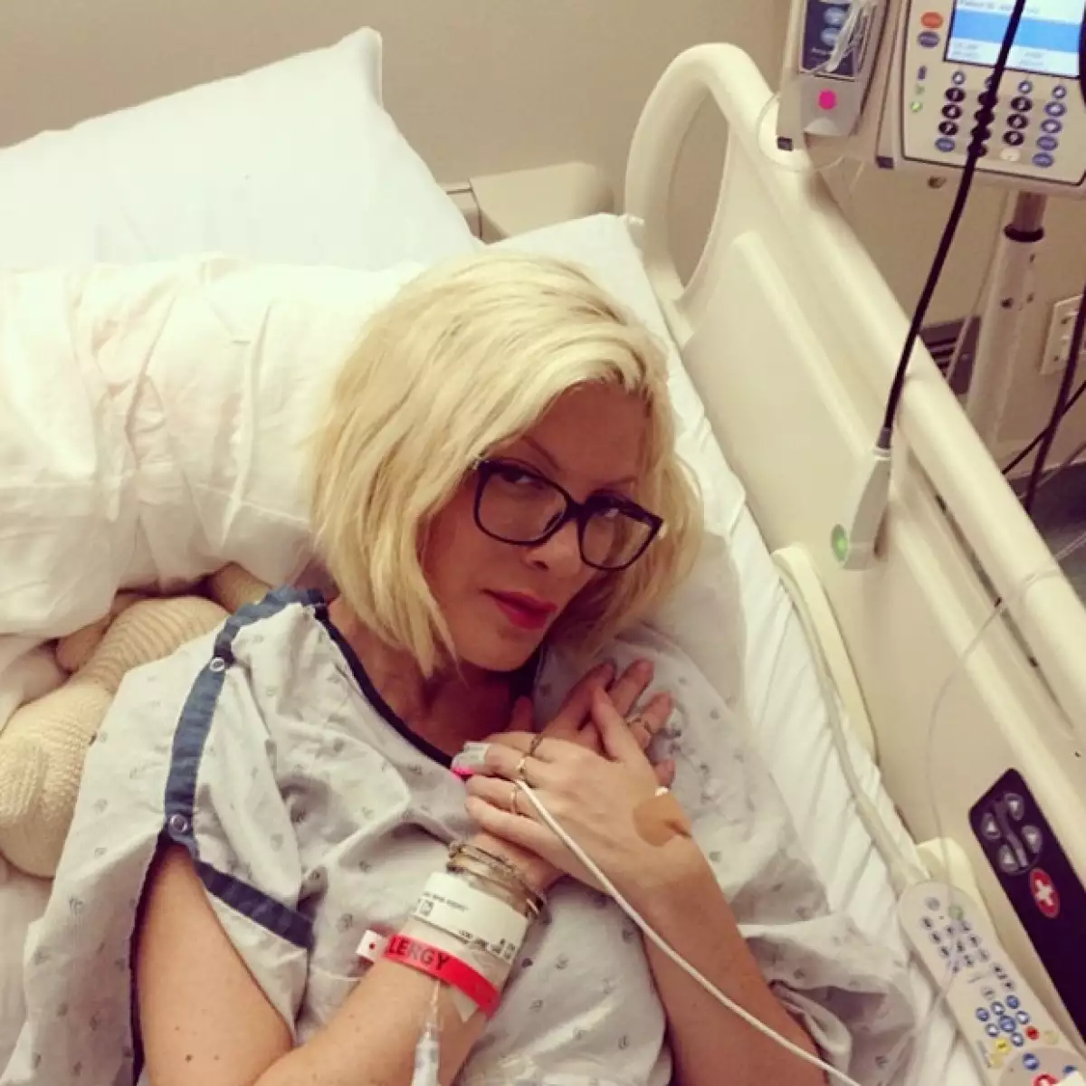 Tras asegurar que tenía ébola, la actriz fue hospitalizada bajo su propia voluntad luego de tener una fuerte discusión con su esposo.