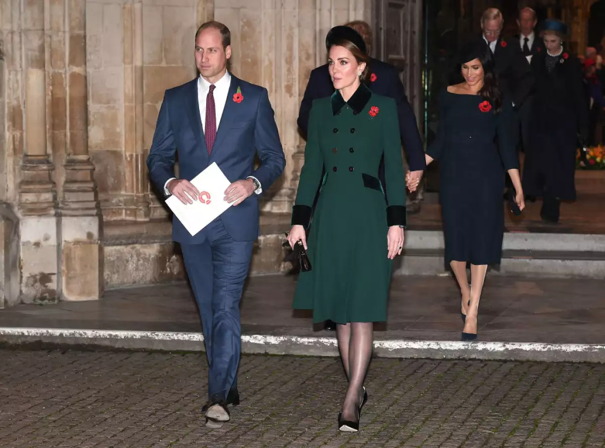 The Queen Attends A Service At Westminster Abbey Marking The Centenary Of WW1 Armistice