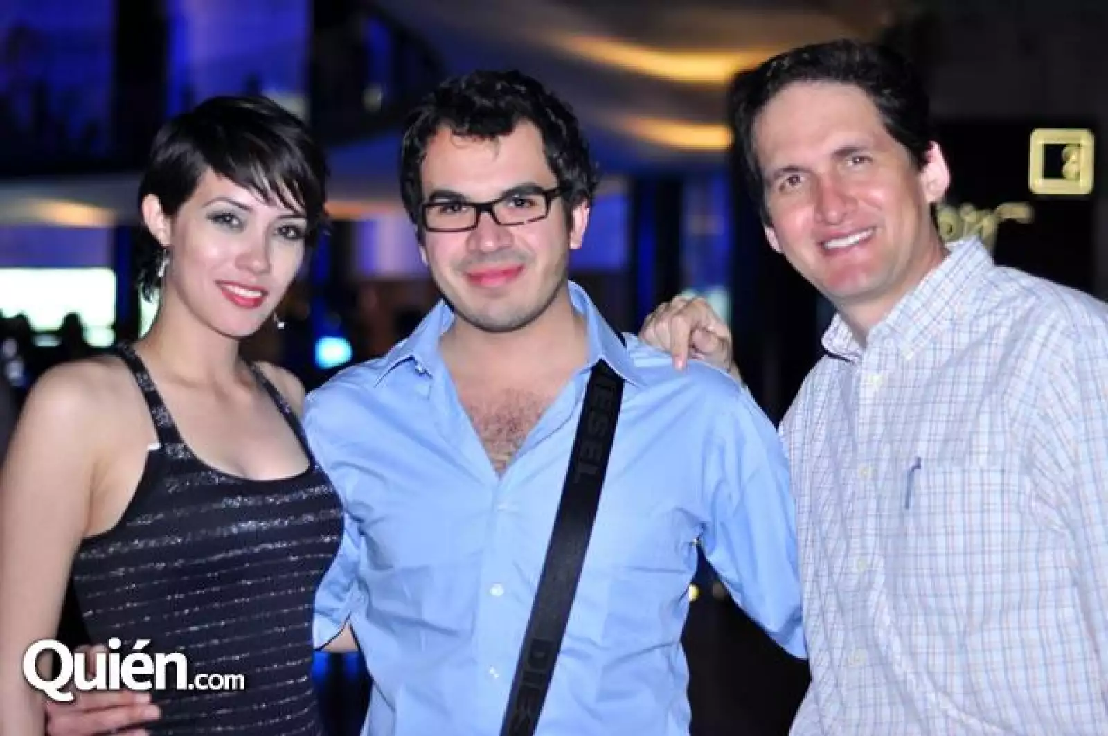 Galia Teruel,Alfredo Nuñez y Ramón González