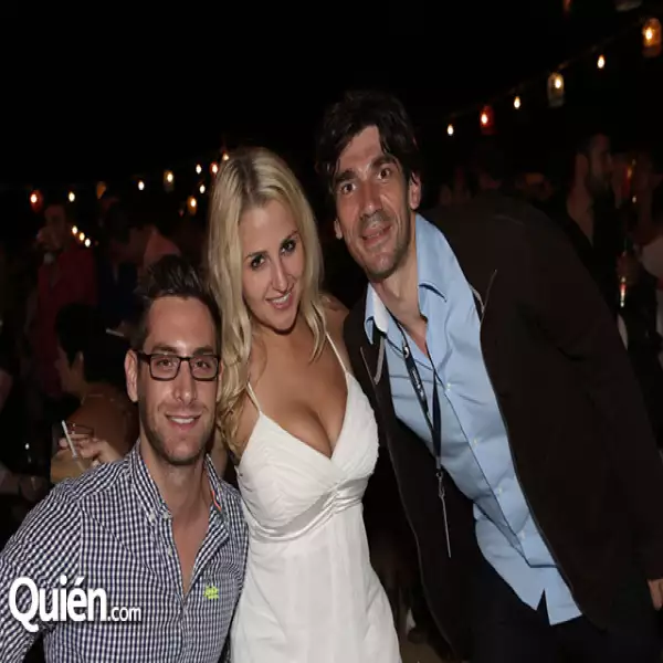 Marc Swenker, Jacquelyn Khanich y Nicos Gerard