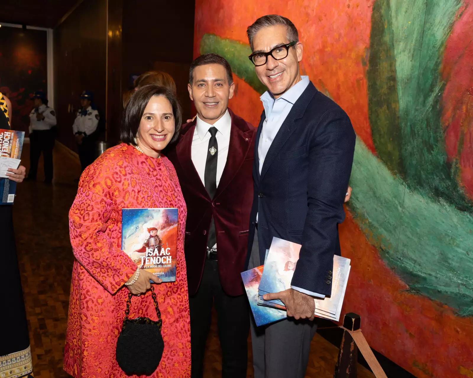 Gabriel Rivera-Barraza y Juana Domenzain en el Museo de Antropología