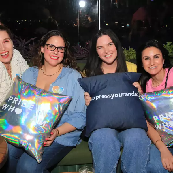 Daniela Calderón , Karla Vargas , Fran Hughes y Dahlia Shtayyeh