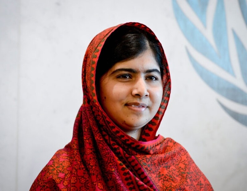 Malala Yousafzai.