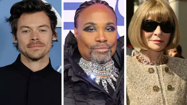 Harry styles, Billy Porter y Anna Wintour