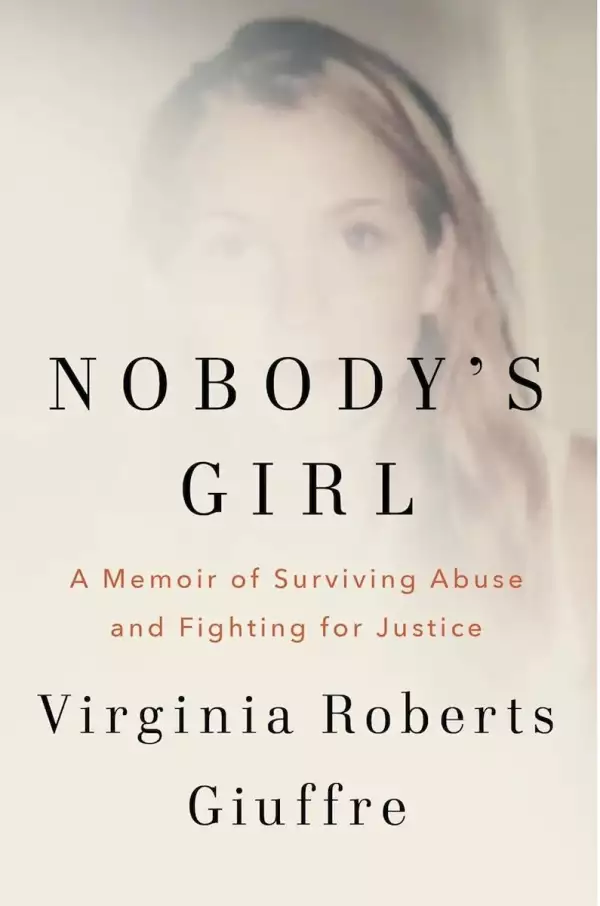 Portada de Nobody's Girl libro póstumo de Virginia Giuffre