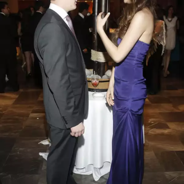 Manuel Mateos y Daniela Kuri