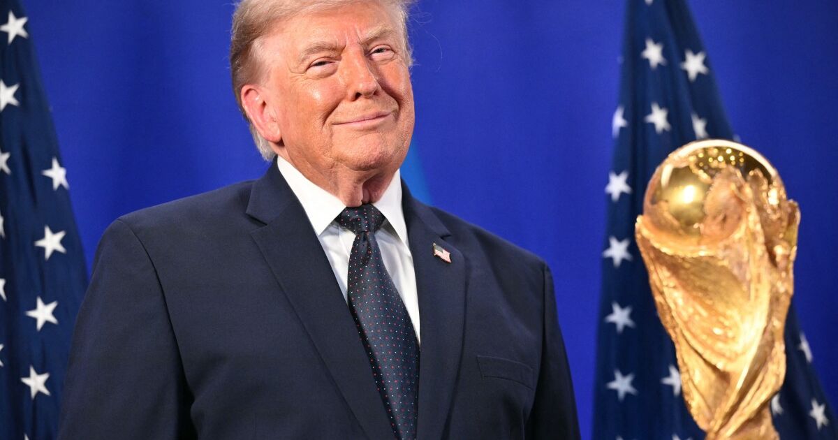 TRUMP SE ROBA EL SHOW EN LA FINAL DEL MUNDIAL