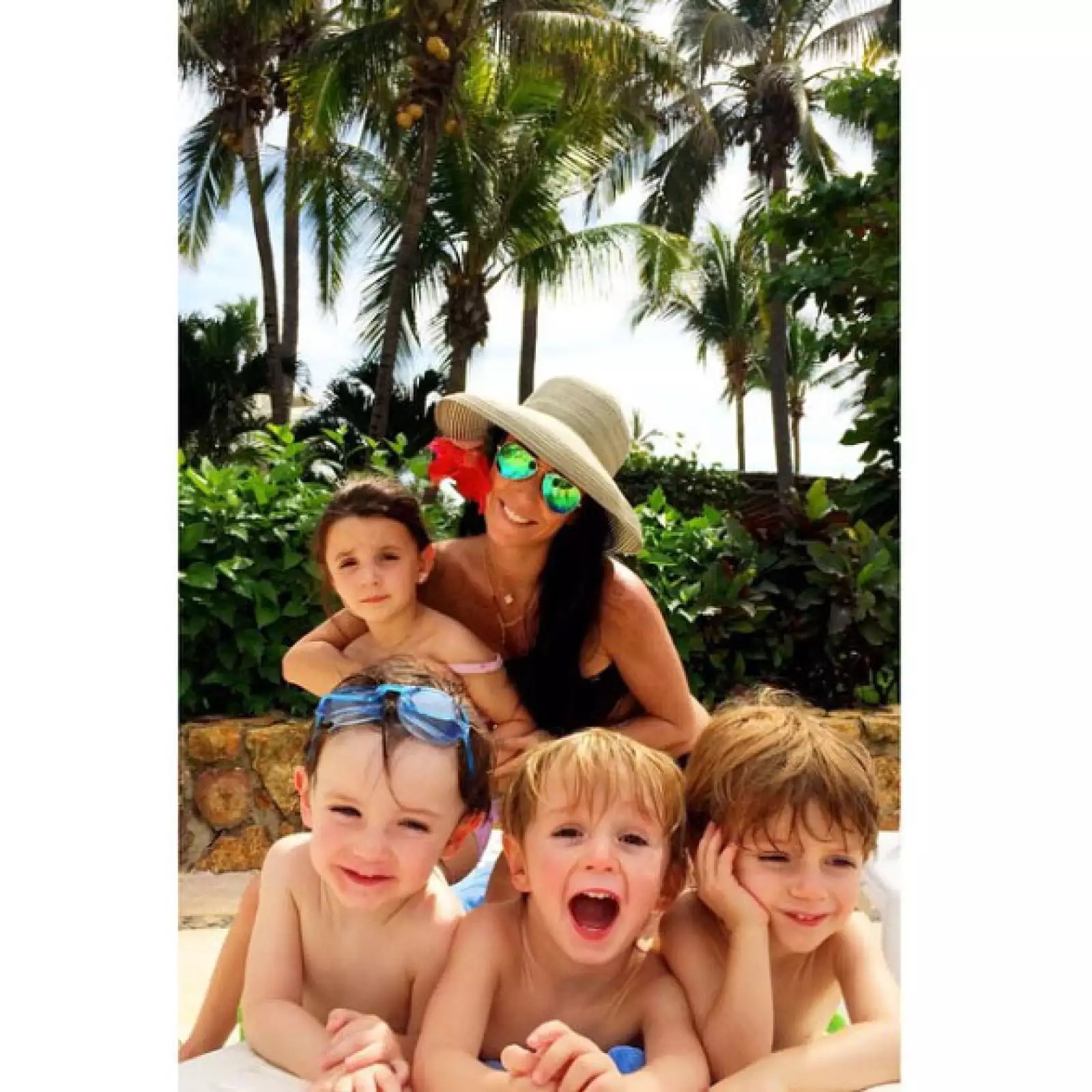 La playa es uno de los lugares favoritos de la familia.