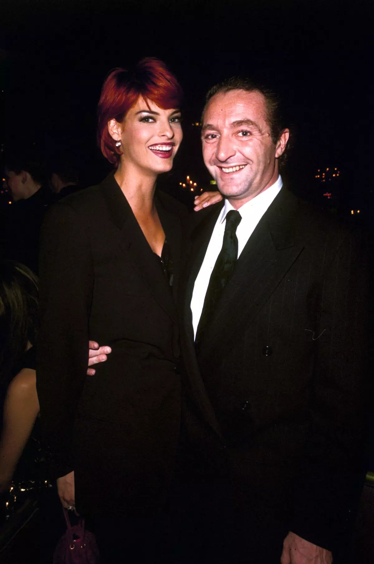Linda Evangelista y Gérald Marie