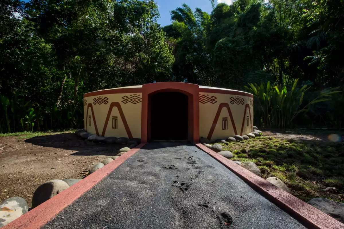Temazcal- traditional steam sauna bath of Mesoamerican cultures.