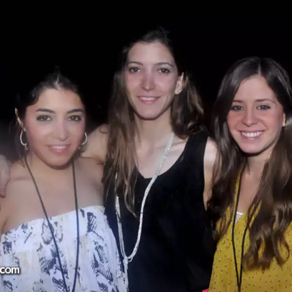 Elisa Cruz, Sofía Licona y Caro González
