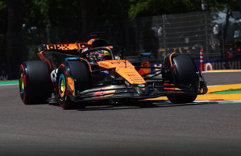 piastri domina primeras practicas en imola