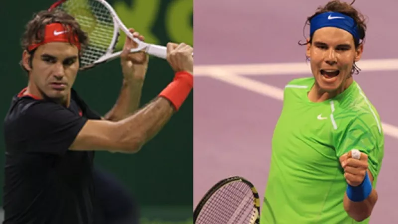 Roger Federer y Rafael Nadal