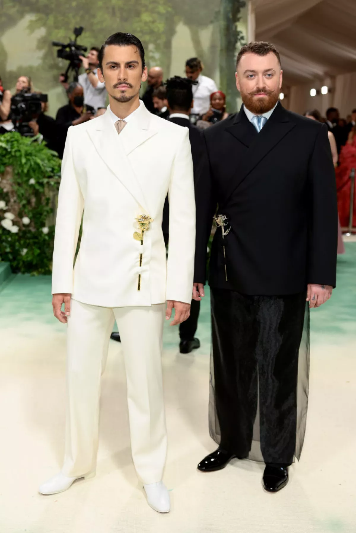 Sam Smith y Christian Cowan 
