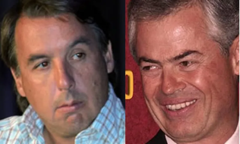 Si Emilio Azcárraga (izq) acepta, Joaquín Vargas dijo que participará en un debate sobre las frecuencias. (Foto: Especial)