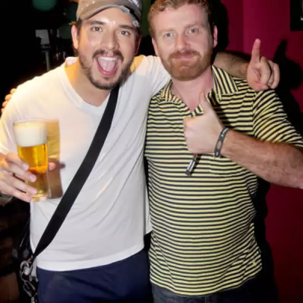 Dany Osuna y Eamonn McGinnis