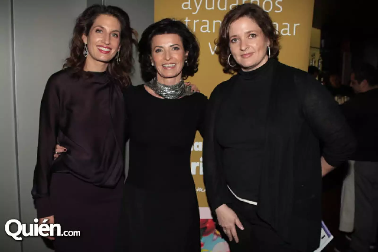 Paola González,Gaby Vargas y Marisa Fernández