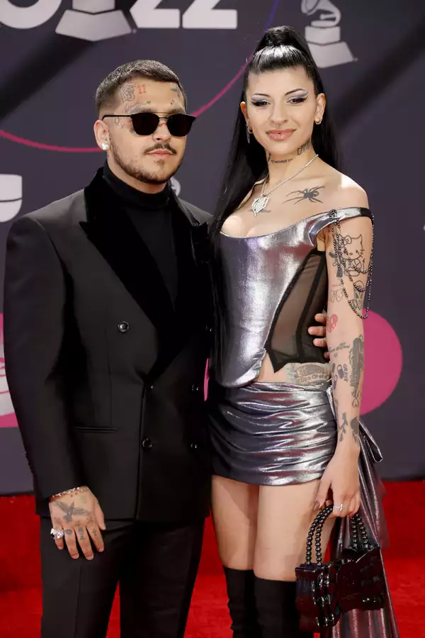 La cantante argentina Cazzu, novia de Christian Nodal