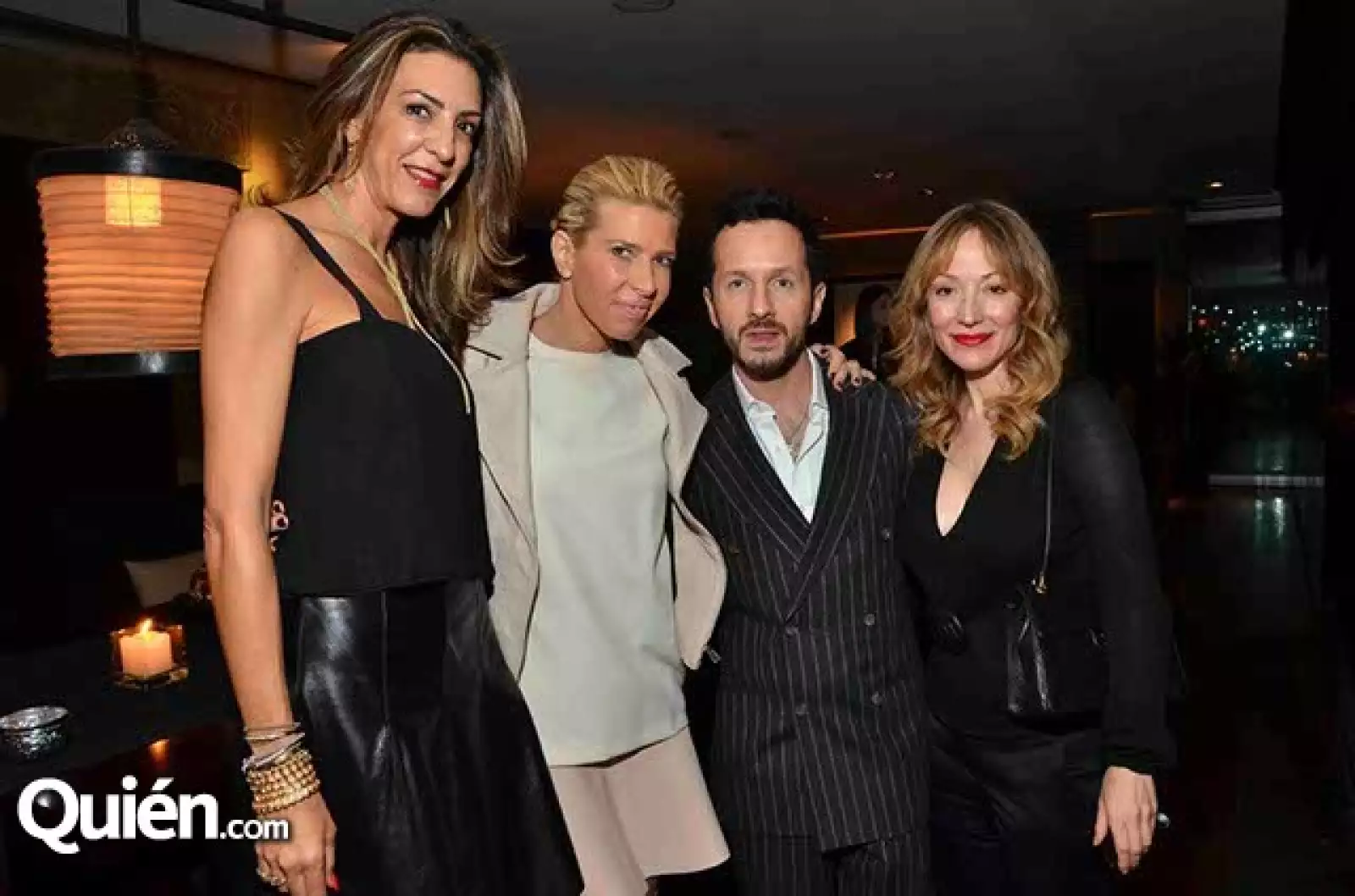 Celia Daniel,Beatriz Pasquel,Óscar Madrazo y Denise de la Rue.