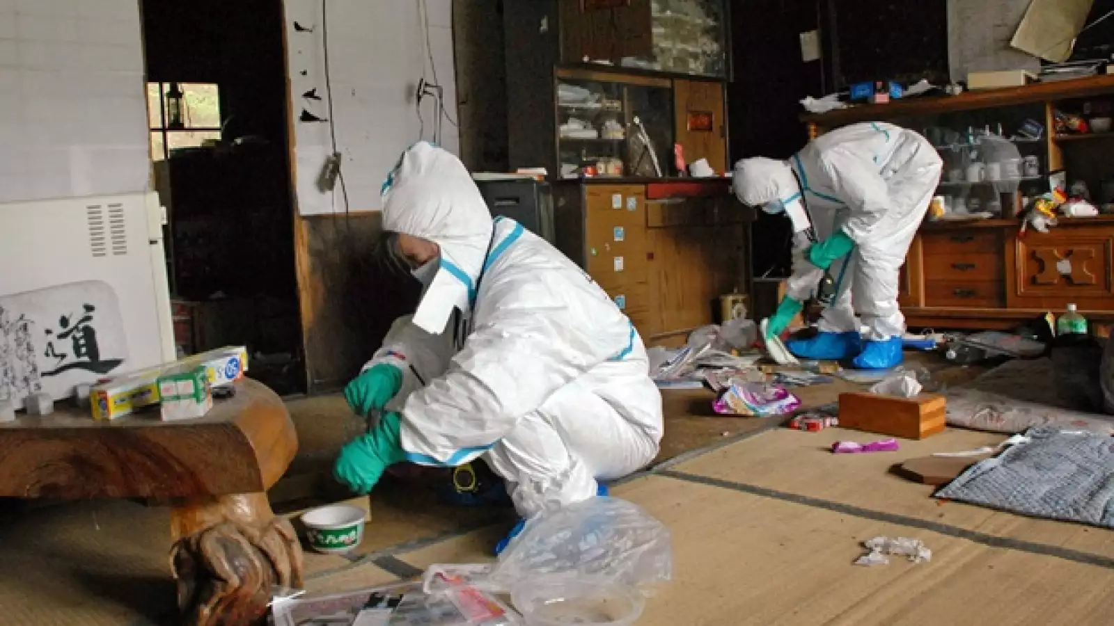 Limpieza y recoleccion articulos Kawauchi