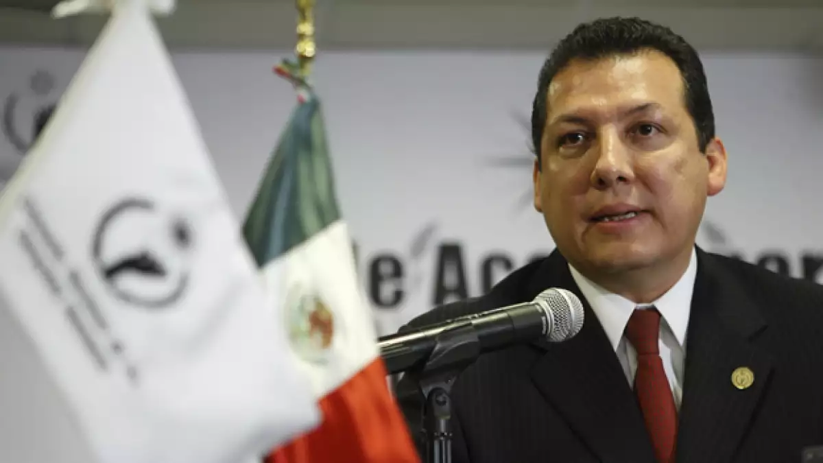 Raúl Plascencia, presidente d el acomisión NAcioanl de Derechos Humanos