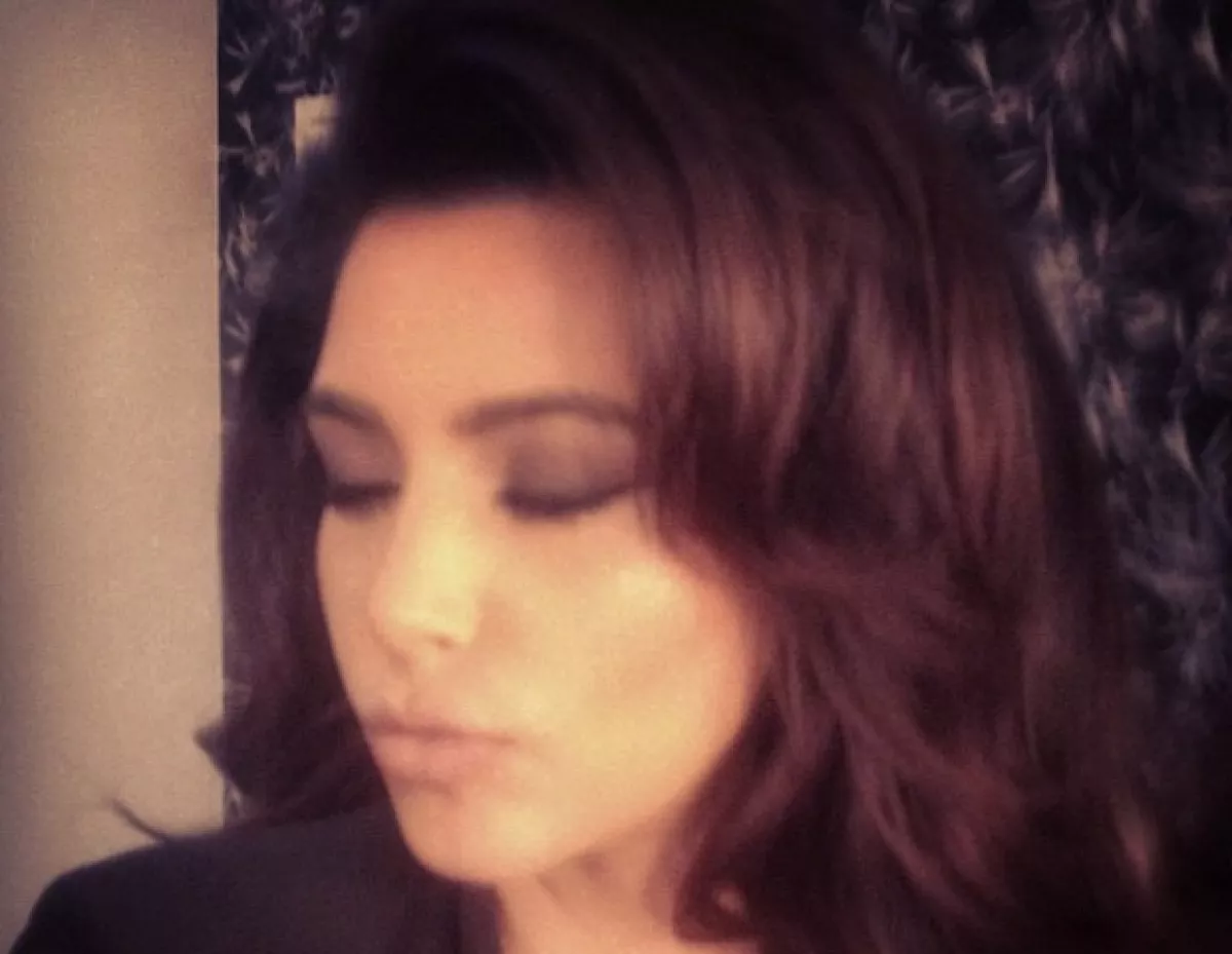 Kardashian emuló a Sophia Loren.