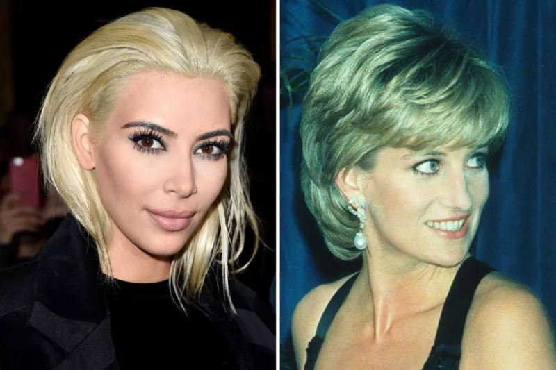 Kim Kardashian y princesa Diana