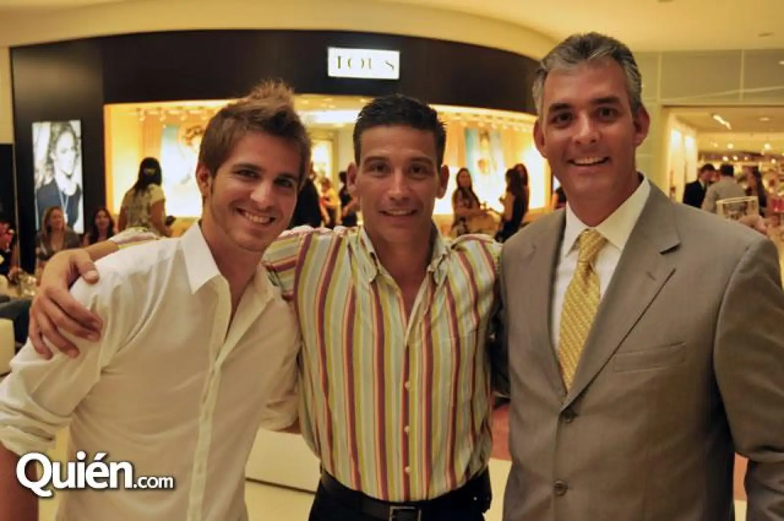 Marc Alins,Roberto Sánchez y Juan Carlos Blanco