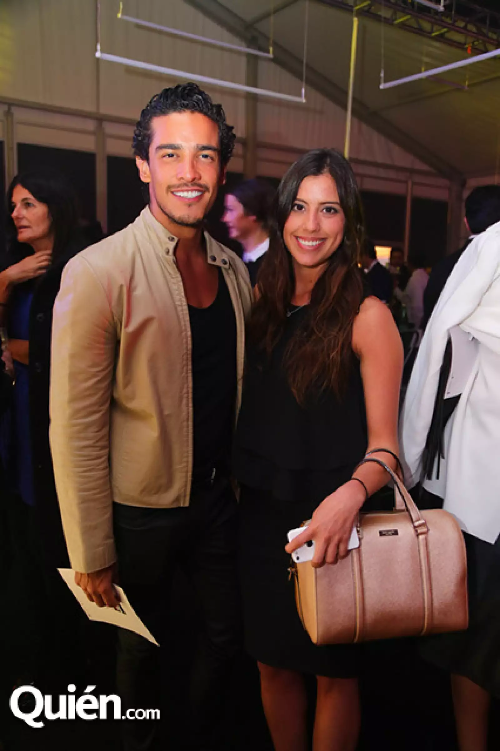 Alfredo Rangel y Paola Elizondo