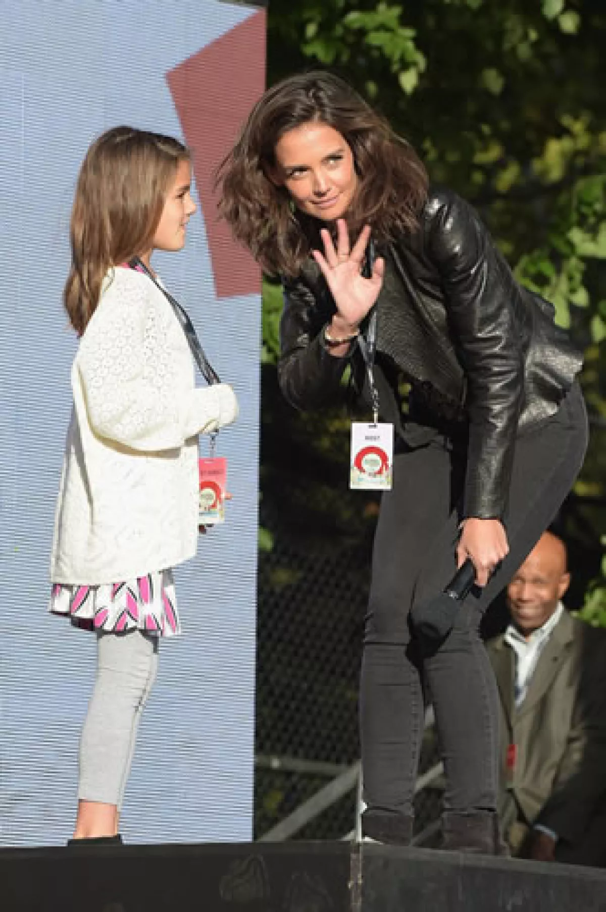 Suri Cruise y Katie Holmes son vistas constantemente por las calles de Nueva York, donde viven.