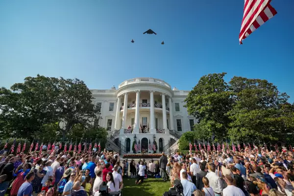 U.S. President Trump at the White House in Washington