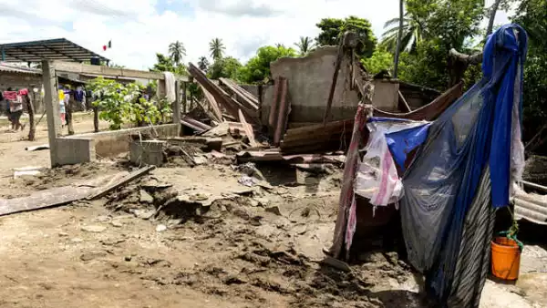 Zonas da�adas en Oaxaca