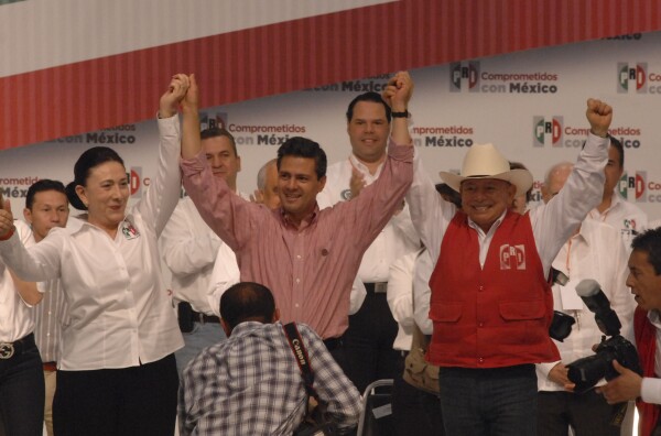 durante la campaña de Enrique Peña Nieto.