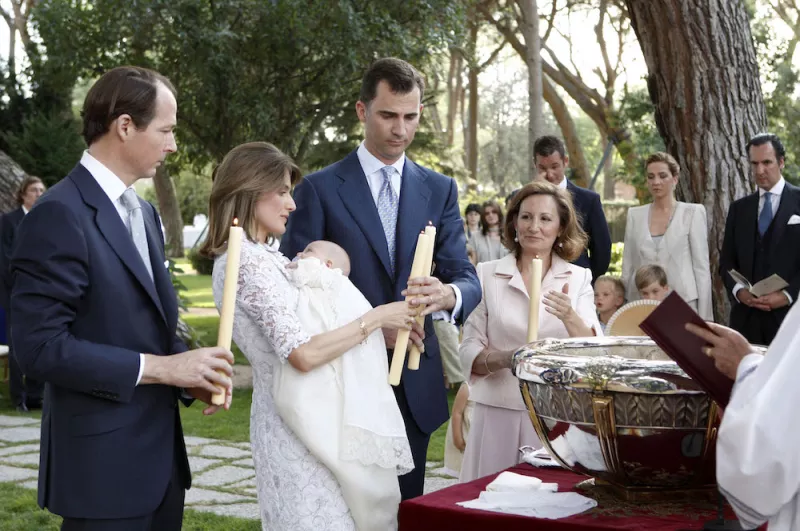Baptism Of Princess Sofia Of Spain