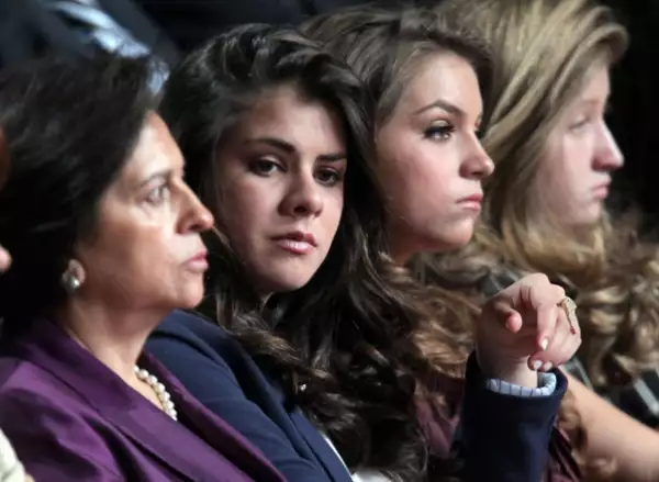 Tanto los hijos de Angélica como los de Peña Nieto estuvieron presentes.
