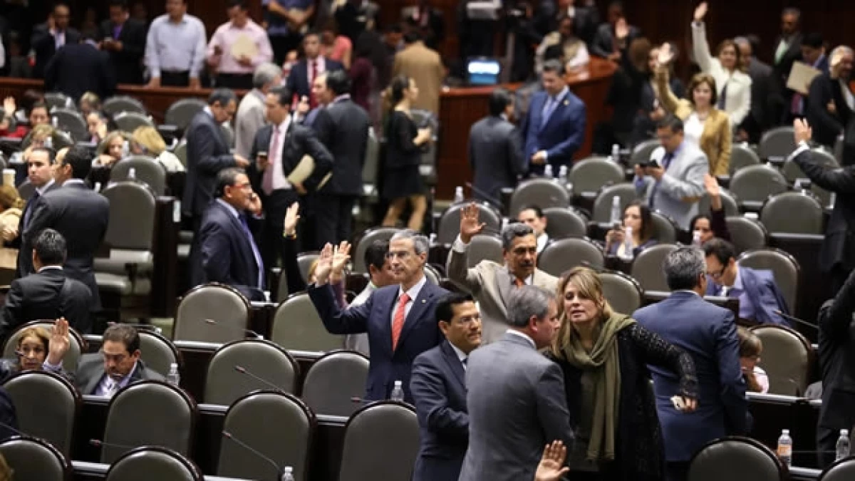 Diputados en pleno