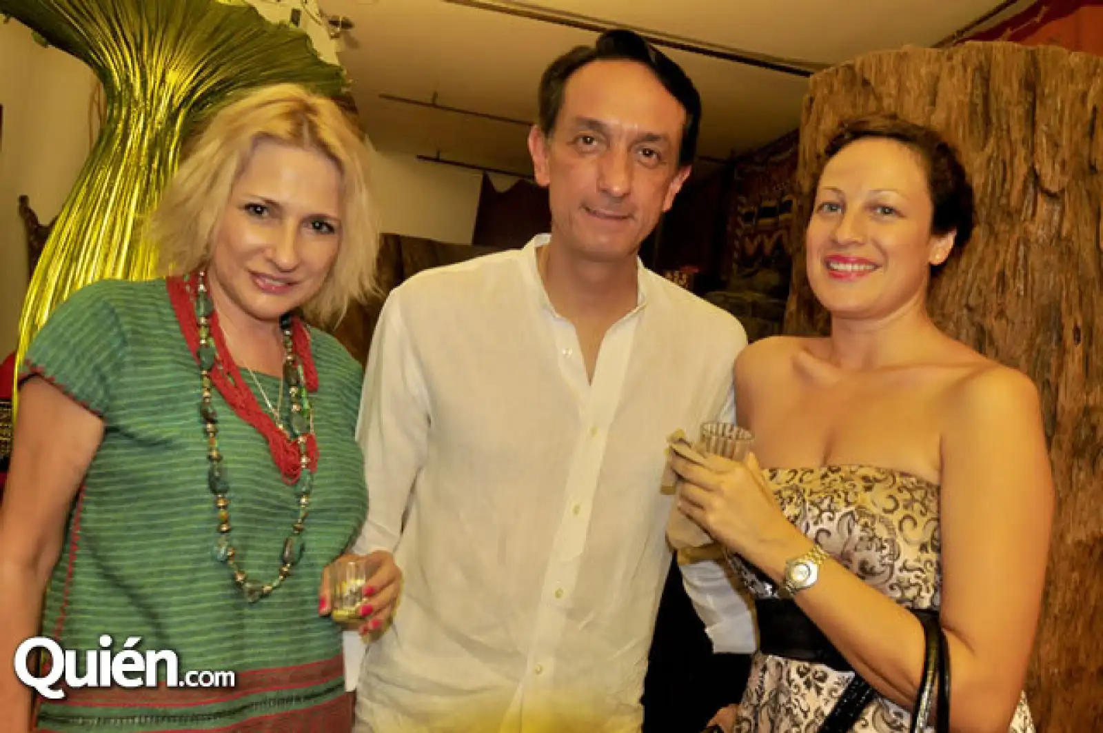 Rosina Ramón, Juan Castro y Vero Meza
