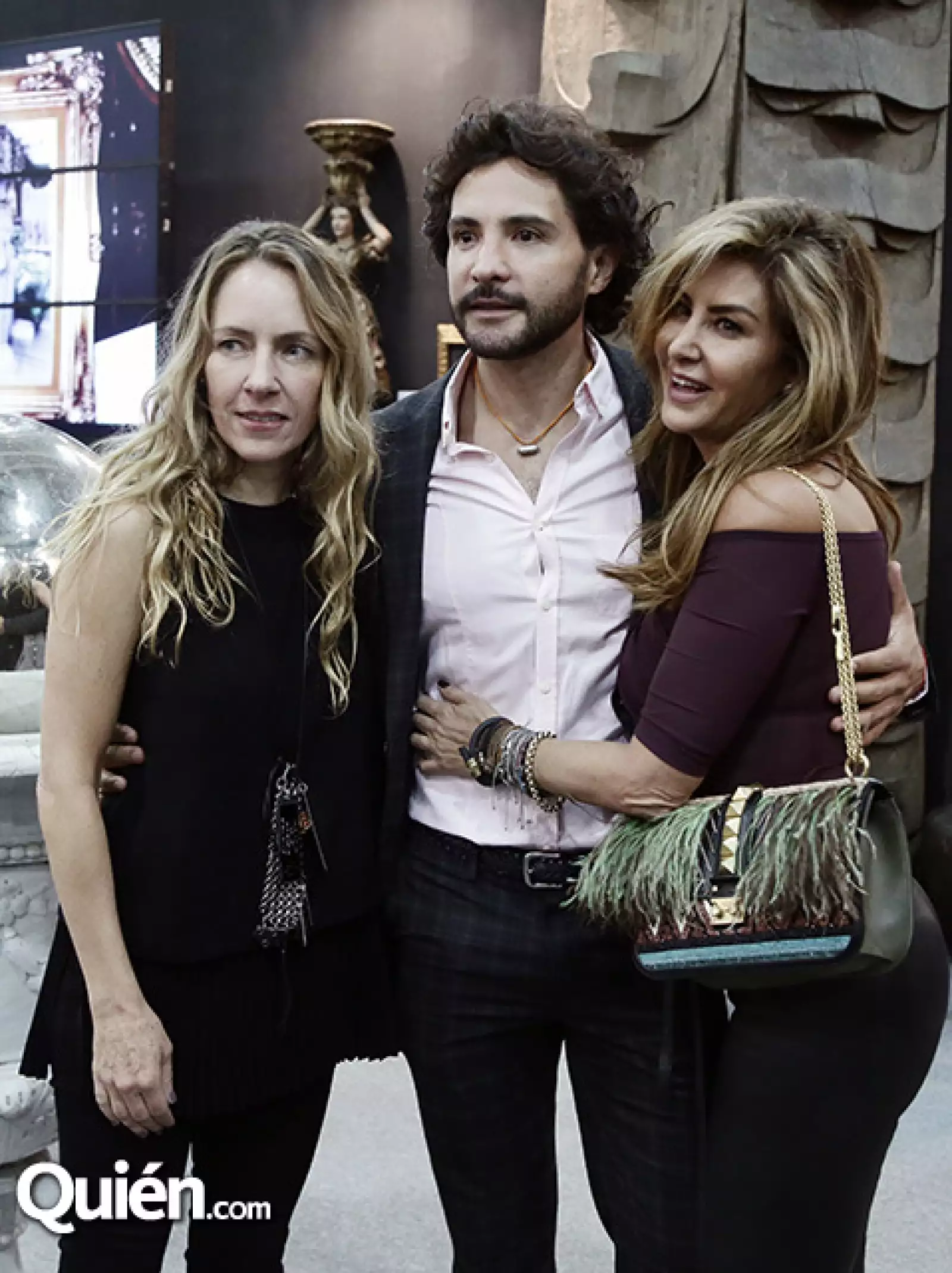 Lorena Jáuregui,Alejandro Maldonado y Alejandra Funtanet