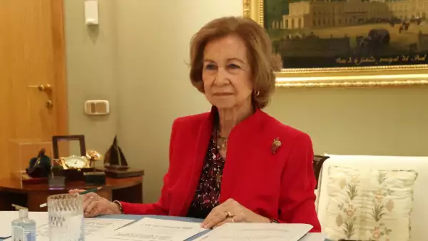 Queen Sofia Attends A Meeting With Board Of 'Reina Sofia' School Of Music