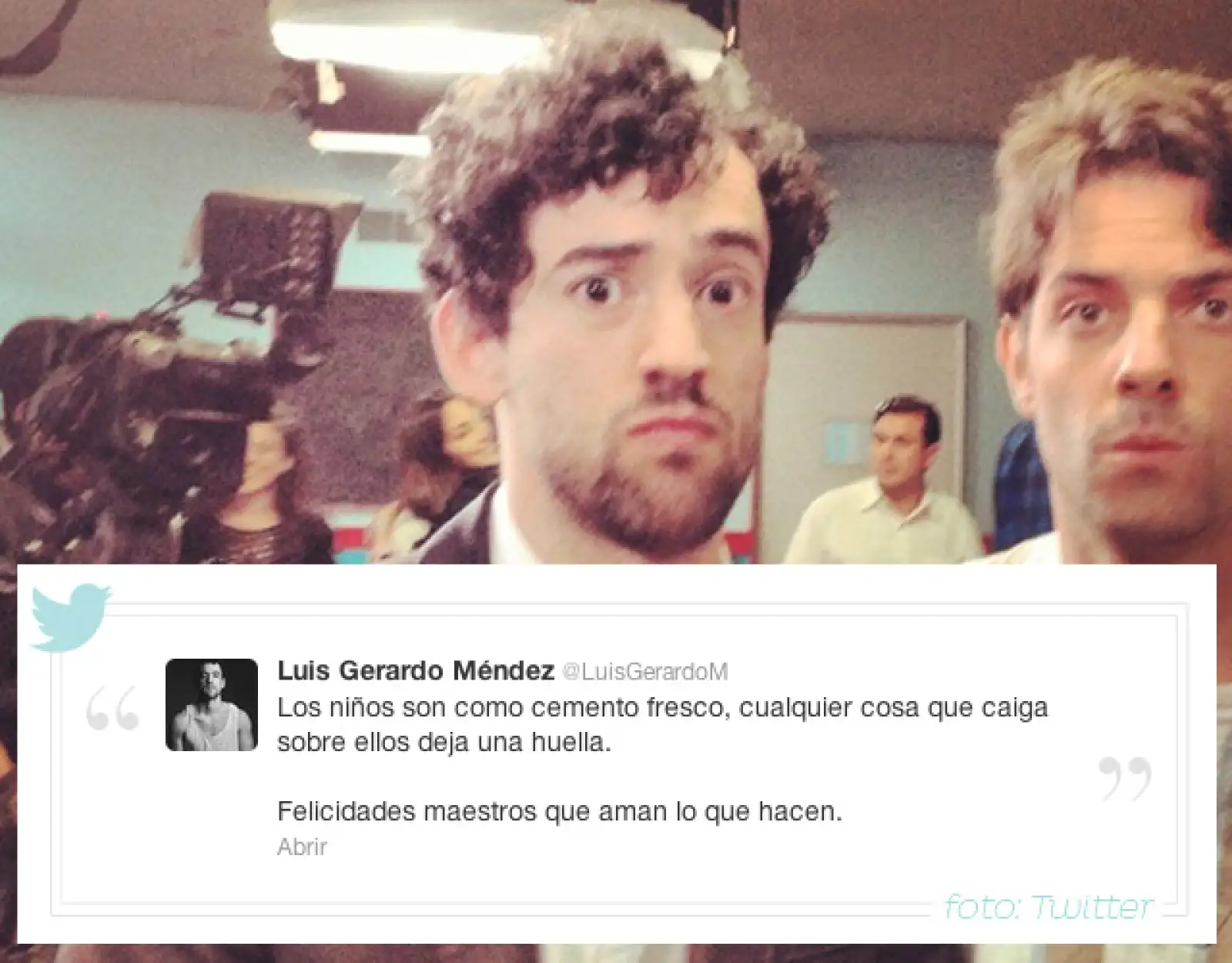 Luis Gerardo Méndez.