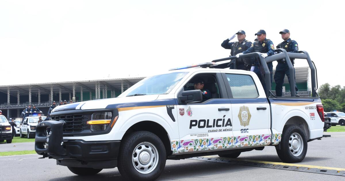 La CDMX invierte más de 7,400 mdp en 3,500 nuevas patrullas