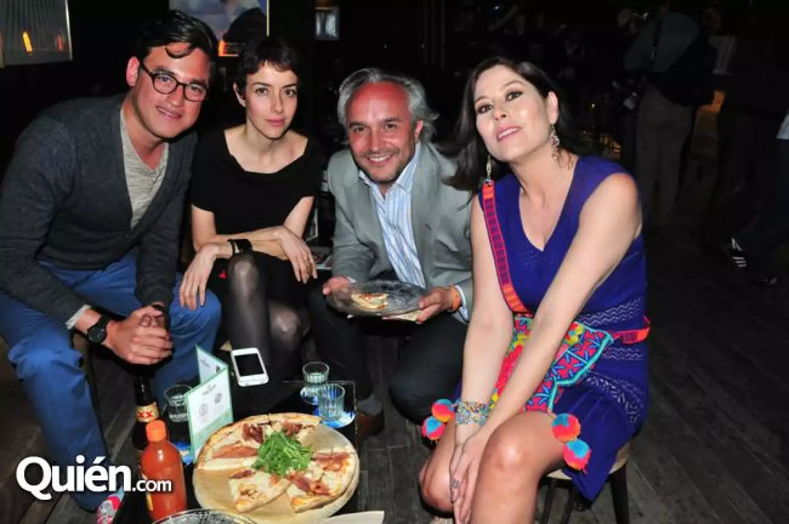 Ignacio Lozano, Cecilia Suárez, Nicolás Vale y Martha Sosa