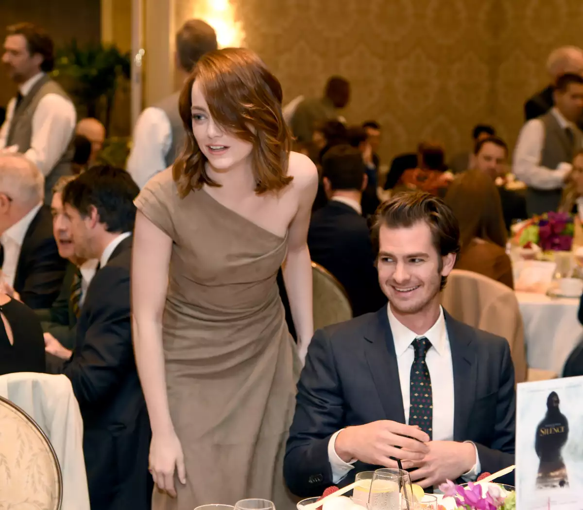 Emma Stone y Andrew Garfield