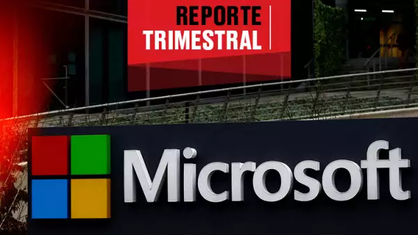 Microsoft reporte trimestral