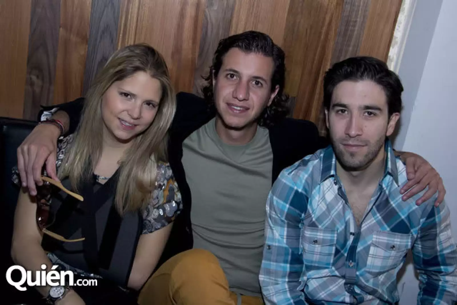 Erika Williams,Jaime López y Fernando Ávila