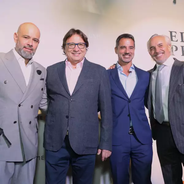 Israel González, Manuel Quintanero, Santiago Fernández y Nicol