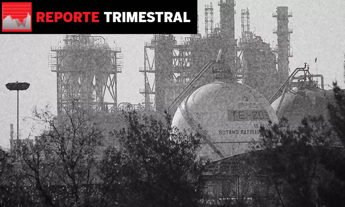 Reporte trimestral Pemex.